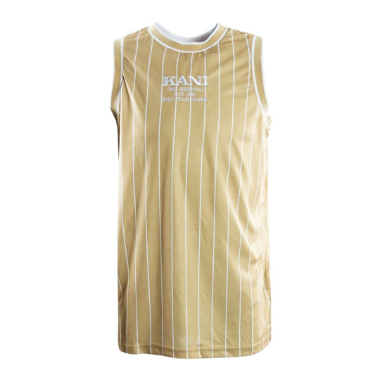 Karl Kani Ανδρική αμάνικη μπλούζα Retro Pinstripes Basketball Tank